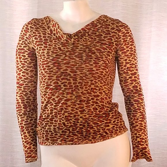 KAREN KANE mesh blouse L 💥🕚 - Picture 1 of 11